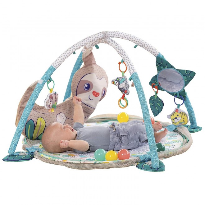 Infantino 4-in-1  - Combination Baby Activity Gym and Ball Pit for Sensory Exploration