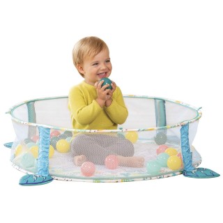 Infantino 4-in-1  - Combination Baby Activity Gym and Ball Pit for Sensory Exploration