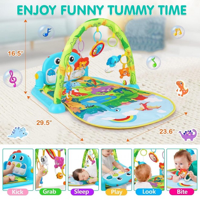 Baby Gym Play Mats Baby Toys Tummy Time Mat Toys