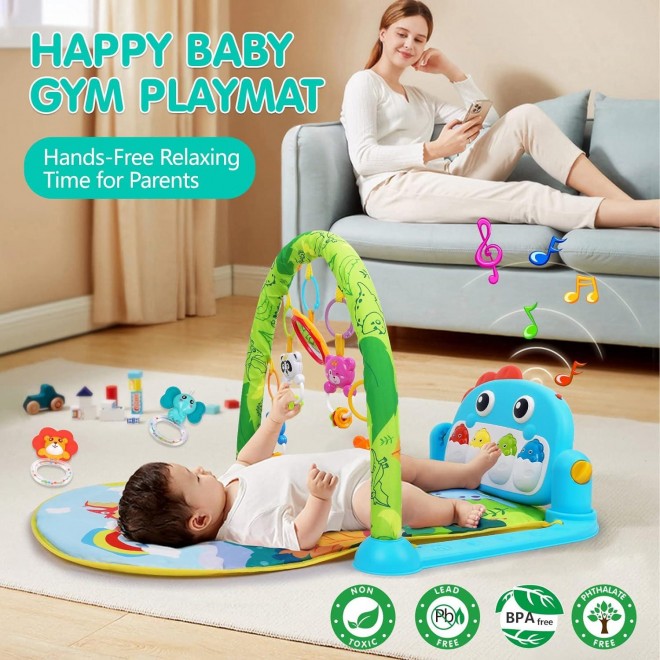 Baby Gym Play Mats Baby Toys Tummy Time Mat Toys