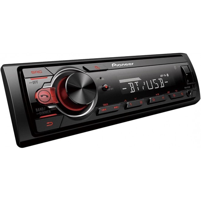 Pioneer MVH-S21BT Digital Media Receiver, Single DIN, in-Dash