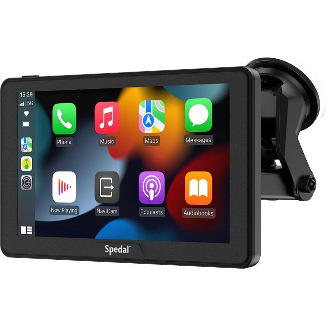 2023 Newest Portable Car Stereo with Wireless CarPlay and Android Auto