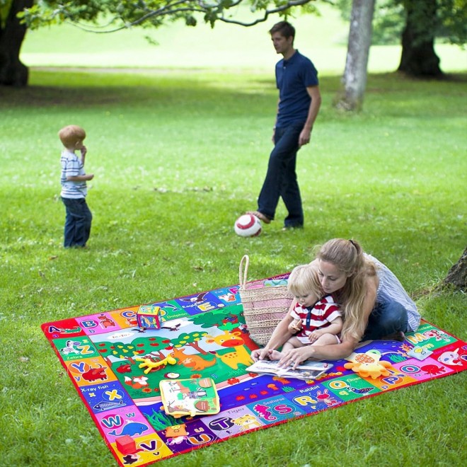 Teytoy Baby Cotton Play Mat, Crawling Mat For Floor Mat Large Super Soft Extra Thick