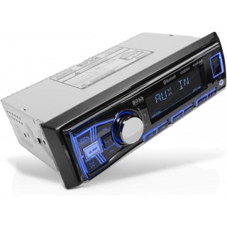 Car Stereo System - Single Din, Bluetooth Audio and Calling Head Unit