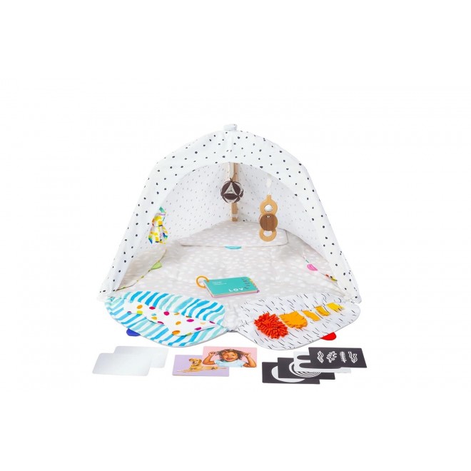 LOVEVERY | The Play Gym Add On, Activity Gym & Play Mat for Baby