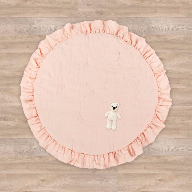 Lush Decor Baby Round Ruffle Play Mat Single 36 Diameter