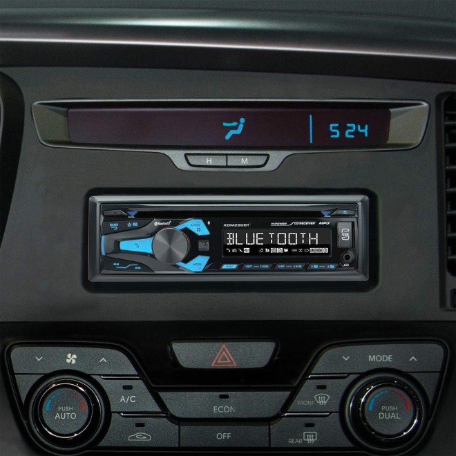 Dual Electronics XDM280BT Single-DIN in-Dash CD Receiver with Bluetooth