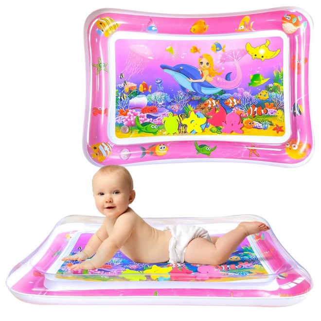 Tummy time Water Play mat, Baby Water Play Mat for Kids and Toddlers Baby