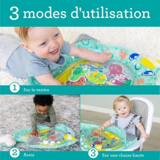 Infantino Wee Wild Ones Pat & Play Water Mat - Themed Water Mat For Infants And Older Babies