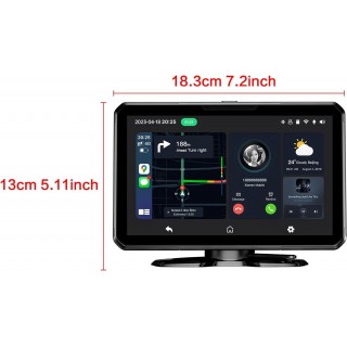 VVCAR MC7 Wireless CarPlay Screen Android Auto 7'' Touchscreen Car Stereo with AirPlay