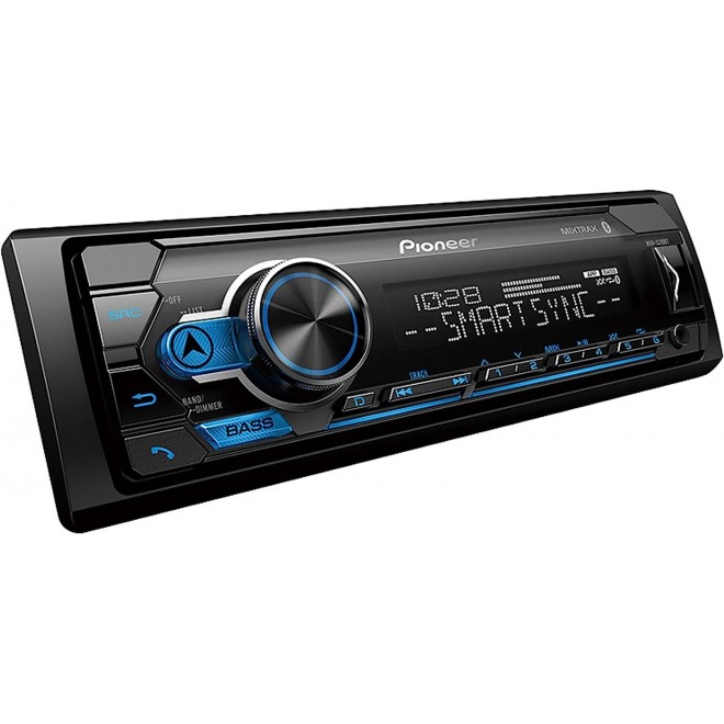 Pioneer MVH-S310BT Single Din Built-In Bluetooth, MIXTRAX, USB