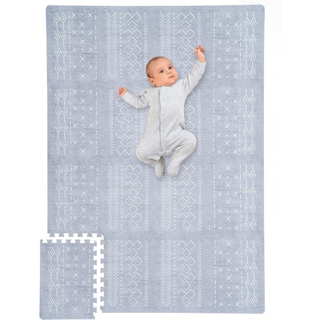 Stylish Baby Play Mat - Soft, Easy to Clean Floor Mat