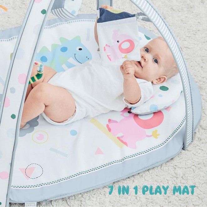 Baby Play Mat, ibabejoy Stage-Based Play Gym for Newborn to Toddler