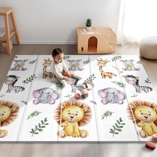 NOONKTY Baby Play Mat,for Both Indoor & Outdoor Use