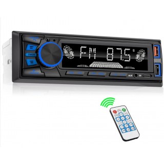 Car Radio Bluetooth Single DIN Car Stereo Audio, MP3 Player Car Stereo