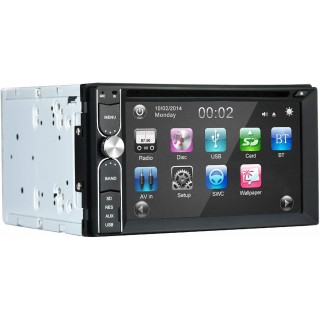 EZoneTronics Double Din Car Stereo with Backup Camera, DVD/CD/AM/FM Player