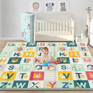 Gimars Thicker Reversible Foldable Baby Play Mat