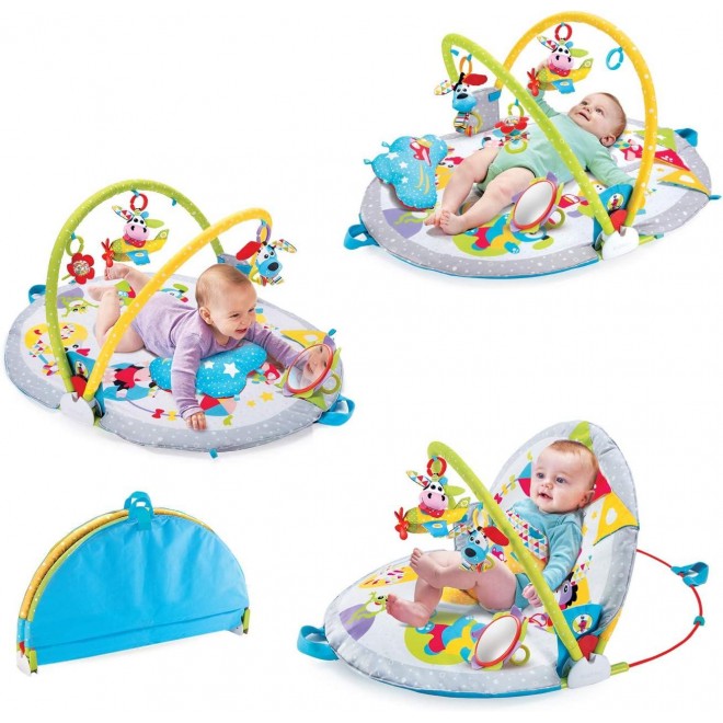 Yookidoo Baby Gym Lay to Sit-Up Playmat