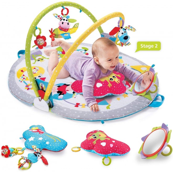 Yookidoo Baby Gym Lay to Sit-Up Playmat