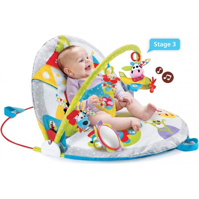 Yookidoo Baby Gym Lay to Sit-Up Playmat