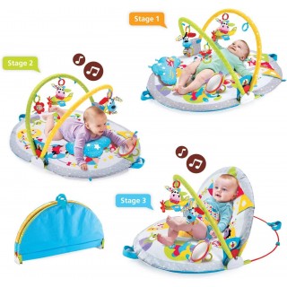 Yookidoo Baby Gym Lay to Sit-Up Playmat