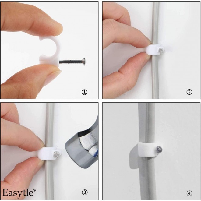 Cable Wire Clips Cable Tacks Coax Cable Clips Speaker Wire