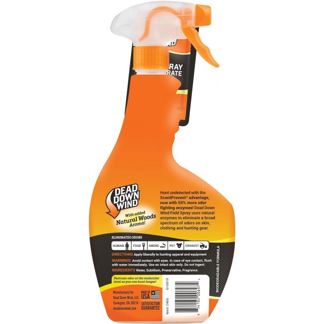 Dead Down Wind Evolve Field Spray (24oz Bottle )