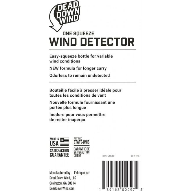 Dead Down Wind Hunting Wind Detector | Odorless Wind Direction Indicator