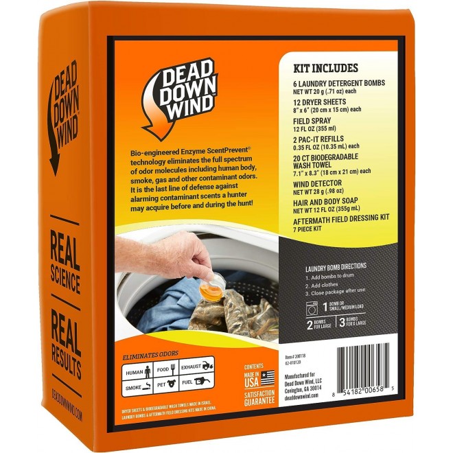 Dead Down Wind Hunting Scent Eliminator Kits