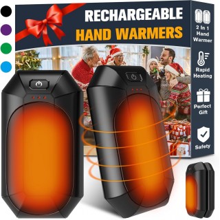 Hand Warmers Rechargeable 2 Pack, Portable Pocket Heater