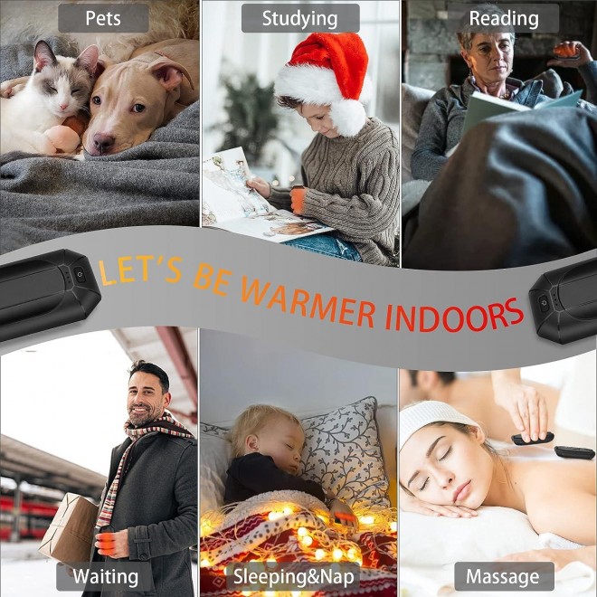 Portable Electric Hand Warmers Reusable,USB Handwarmers