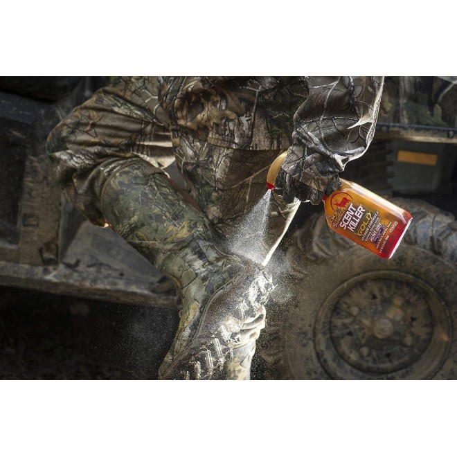 Scent Killer Gold Spray Deer Hunting Scent Control for Clothing