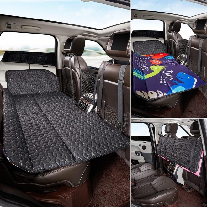 ABE Non-Inflatable Car Bed Mattress,Double-Sided Folding,Portable Back Seat