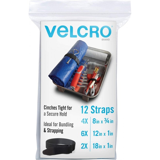 VELCRO Brand Bulk Reusable Fastening Cable Straps