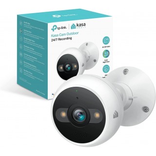 Kasa 4MP 2K Security Camera Outdoor Wired, IP65, Starlight Sensor & 98 Ft Night Vision