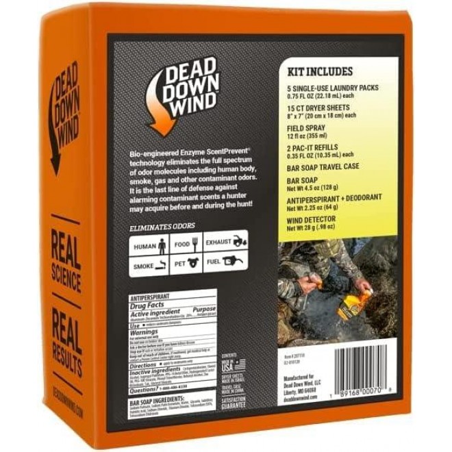 Dead Down Wind Pro Hunter Scent Elimination Value Kit 