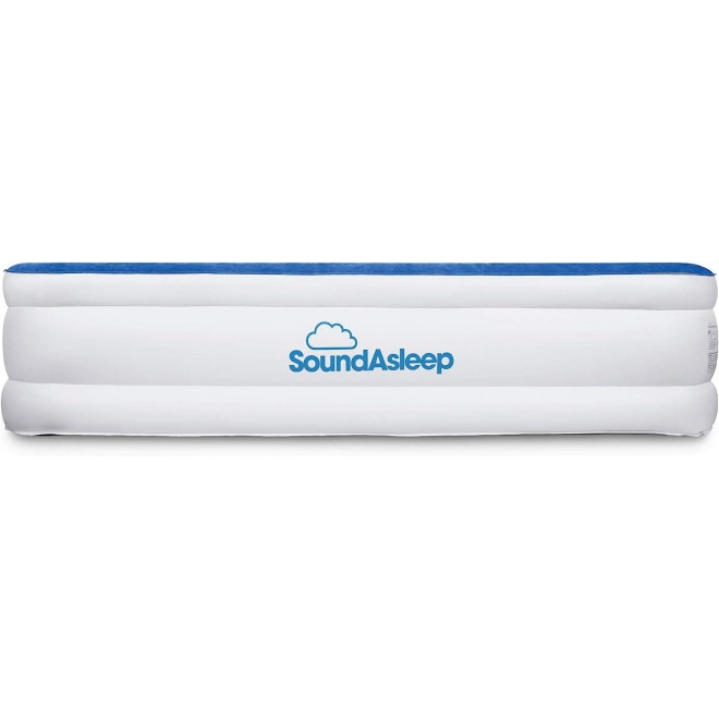 SoundAsleep Dream Series Luxury Air Mattress With ComfortCoil Technology & Built-In High Capacity Pump 