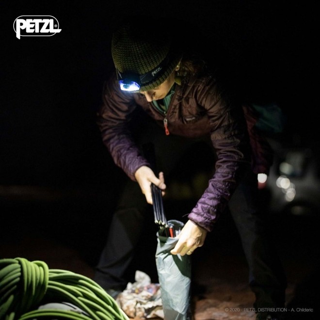 Petzl, TIKKINA Outdoor Headlamp with 250 Lumens for Camping and Hiking