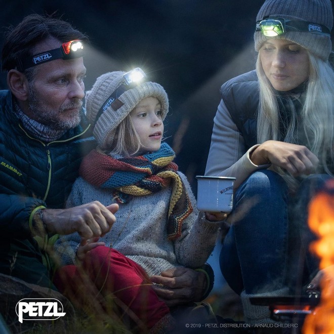 Petzl, TIKKINA Outdoor Headlamp with 250 Lumens for Camping and Hiking