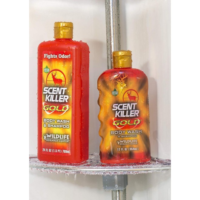 Wildlife Research Scent Killer Gold 1241 Gold Body Wash and Shampoo