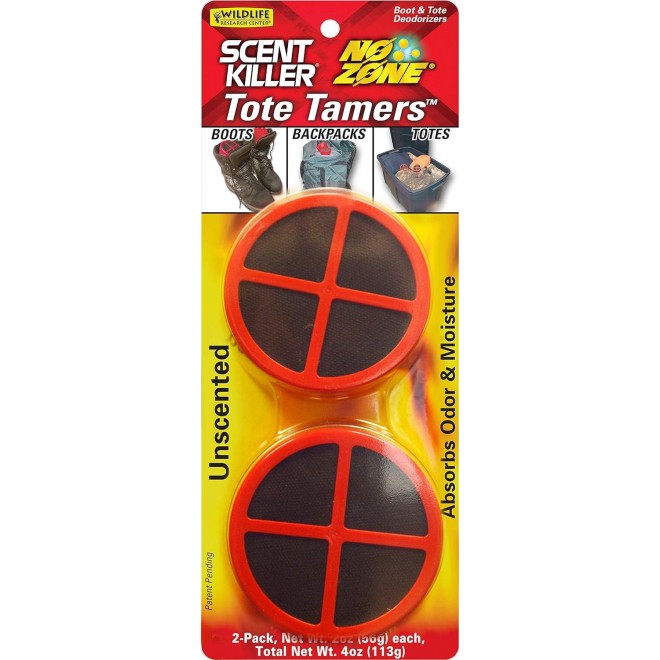 Scent Killer No Zone Tote Tamer, Red 2 Count