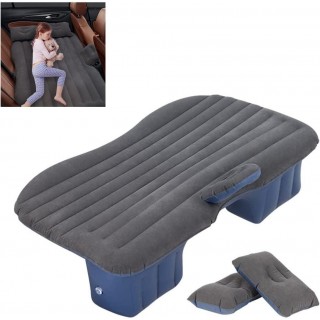 SHINOSKE Car Air Mattress, Portable Inflatable Air Mattress Bed With Compact Twin Pillows 