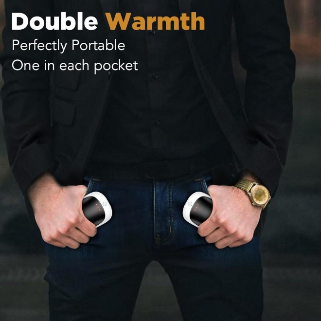 Hand Warmers Rechargeable, Portable Electric Hand Warmers Reusable