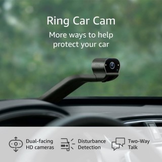 Ring Car Cam – Vehicle security cam with dual-facing HD cameras, Live View, Two-Way Talk