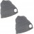 2 Pcs Gray  + $8.00 