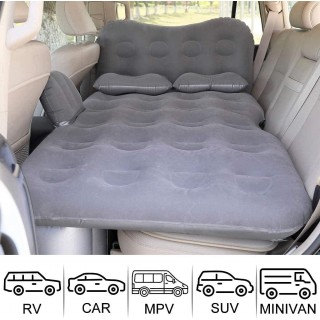 SAYGOGO Inflatable Car Air Mattress Travel Bed - Thickened Car Camping Bed Sleeping Pad 