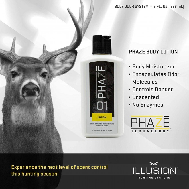 PhaZe 1 Lotion -  Deer Hunter's Scent Elimination & Scent Control System