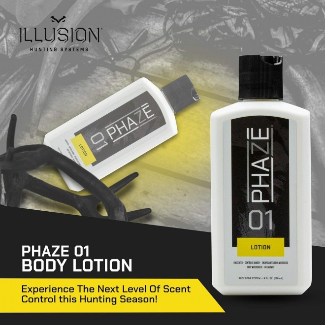 PhaZe 1 Lotion -  Deer Hunter's Scent Elimination & Scent Control System