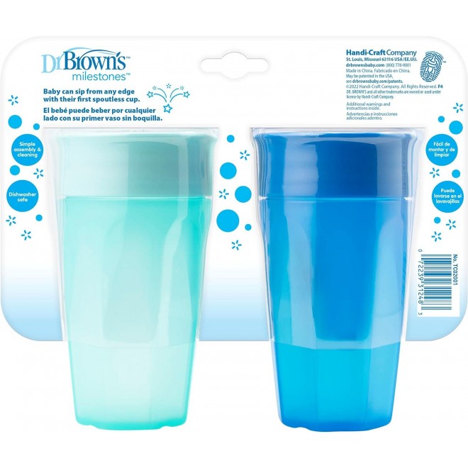 360 Training Cup for Toddlers & Babies, Leak-Free Sippy Cup