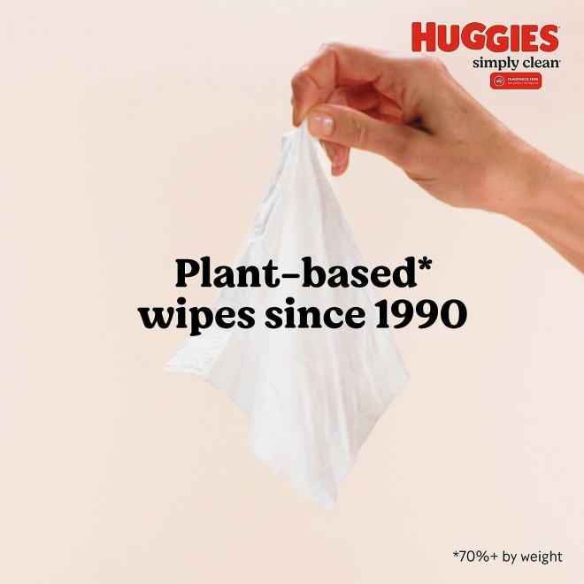 Huggies Simply Clean Fragrance-Free Baby Wipes